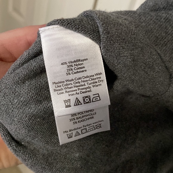 Eddie Bauer Pull Over Sweater With Cashmere - Picture 5 of 7